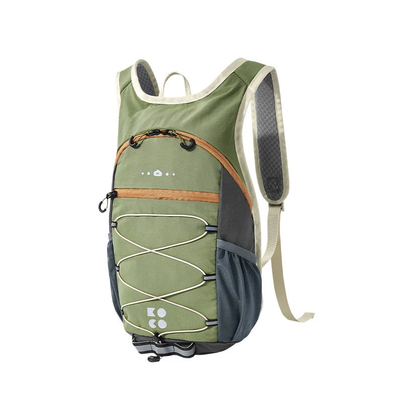 Kids Outdoor Hiking Backpack Cute Ladybug Drawstring Backpacks for Travel Camping Water-Resistant Mountaineering Bags