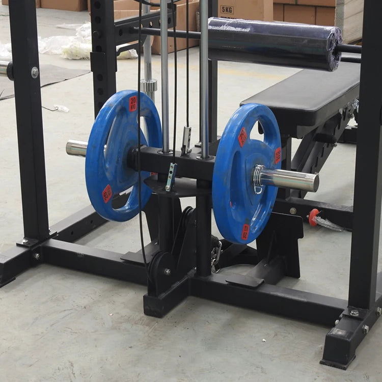 Home Gym Equipment Sport Fitness Smith Machine Power Rack Squat Cage