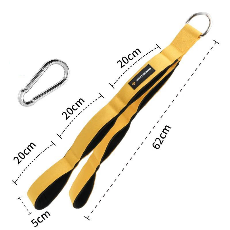 Versatile Tricep Rope Extra Long Tricep Pull Down Rope for Fitness Cable Machine Attachment for Pulley System Gym LAT Machine
