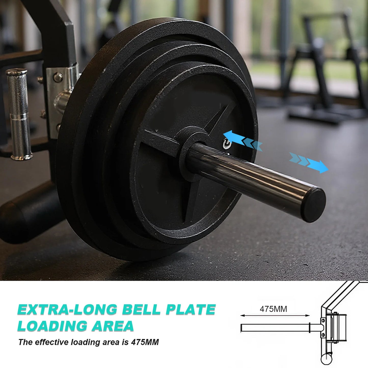 Rackable Open Trap Bar Wear Resist Deadlift Squat Barbell Hexagonal Barbell Squat Bar for Deadlift Carries Lunges Squats