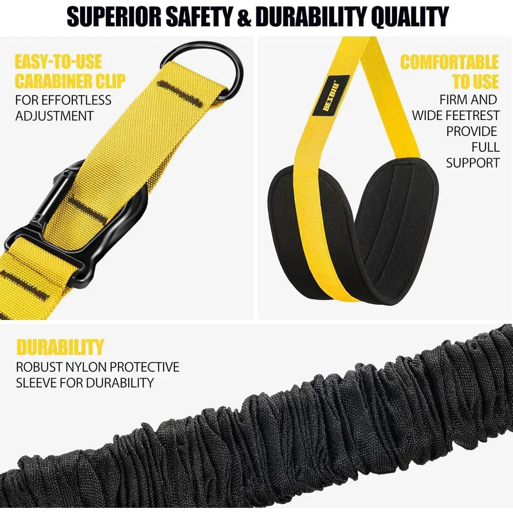 Pull Up Bands 260lbs, Heavy Resistance Bands for Pull Ups, Strength Training Workout Equipment, Height Adjustable
