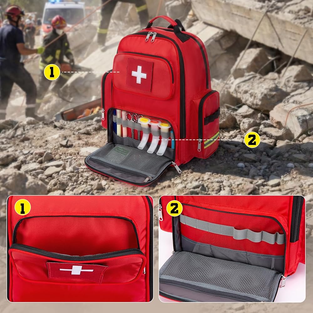 Safety First Aid Backpack/Medical Kits