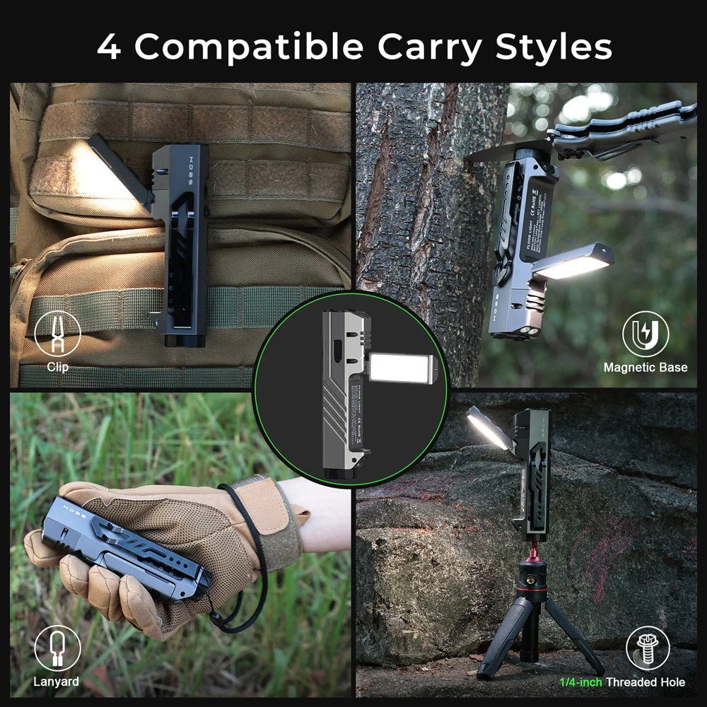 Wurkkos HD05 Multifunctional Flashlight 3100LM LED Hunting Hiking Searchlight with Rechargeable Battery 2026 NEW
