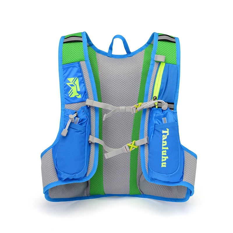 679 Breathable Outdoor Sports Hydration Backpack Pack Vest Bag For Marathon Running Cycling Hiking