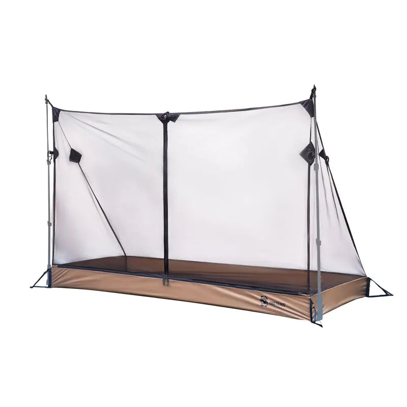 OneTigris Outdoor Mesh Inner Tent 1 person Camping Shelter With Waterproofed Tent Bathtub Floor For Hiking Survivalists Hunting