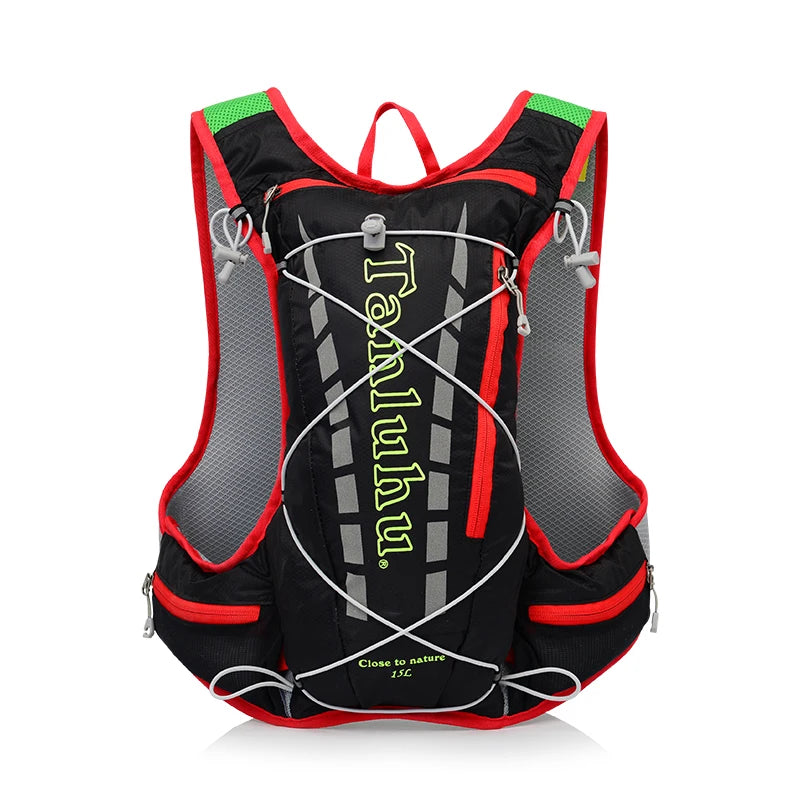 679 Breathable Outdoor Sports Hydration Backpack Pack Vest Bag For Marathon Running Cycling Hiking