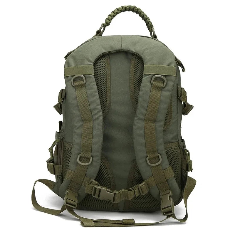 35L Outdoor Backpack Waterproof Camouflage Camping Hiking Backpack Large Wear-Resistant Sports Bag