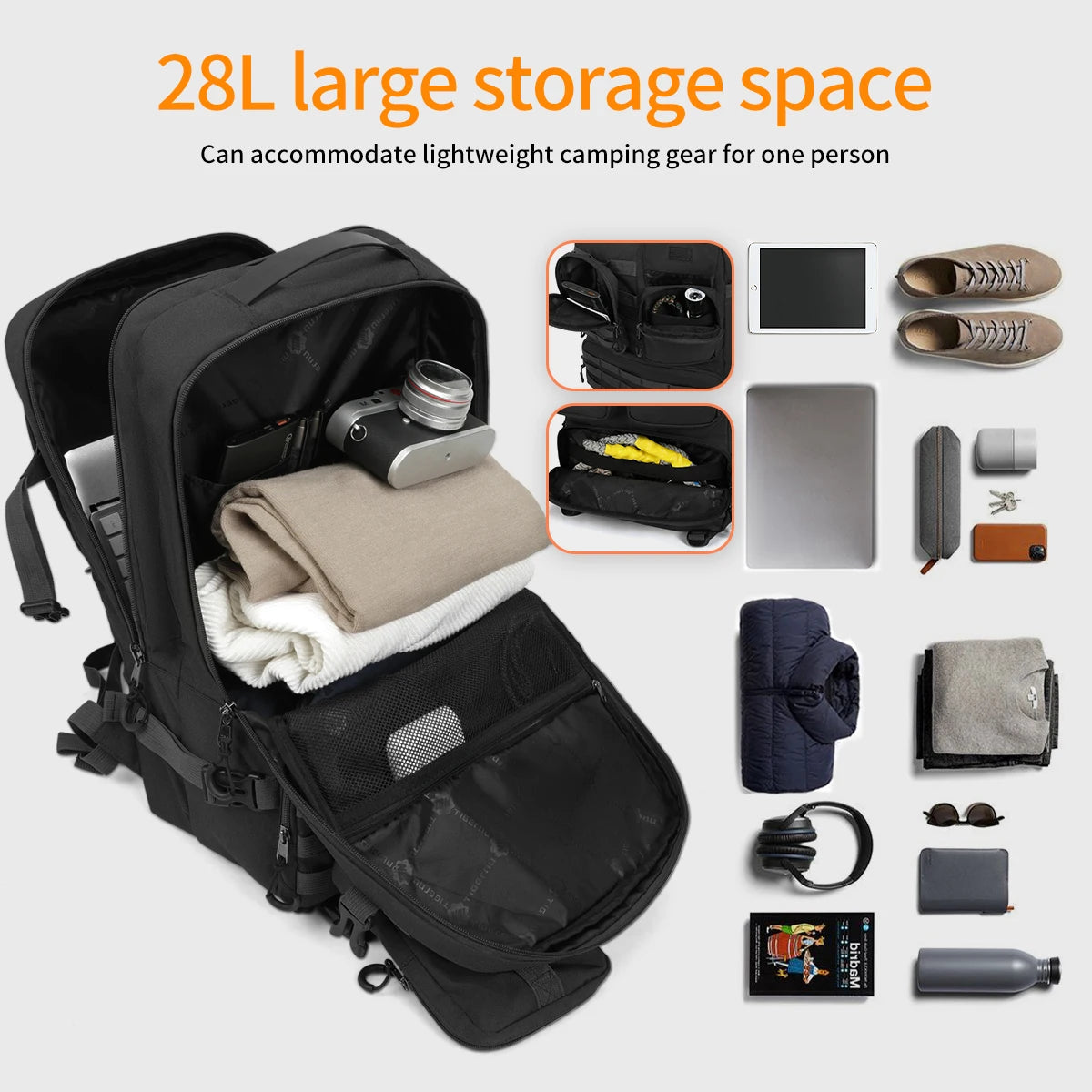 Tigernu Tactical Backpacks Men Hiking Travel Backpack Outdoor Survival Rucksacks Travel Climbing Knapsacks Sport Backpacks Men