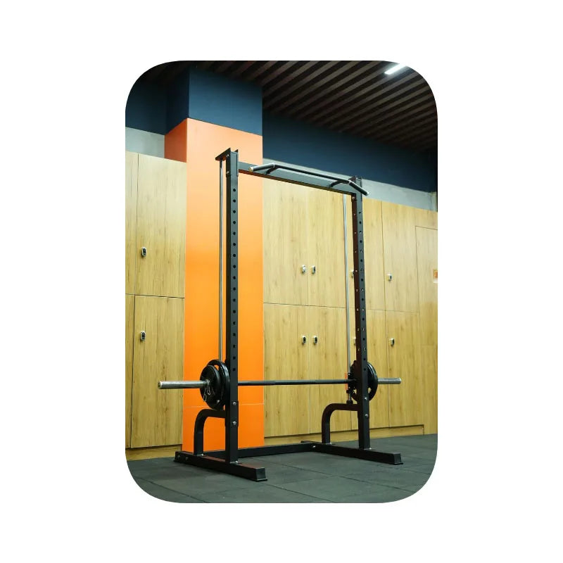 Fitness Equipment Smith Machine Trainer Commercial Home Half frame Pull up Barbell Squat Stand Multi functional