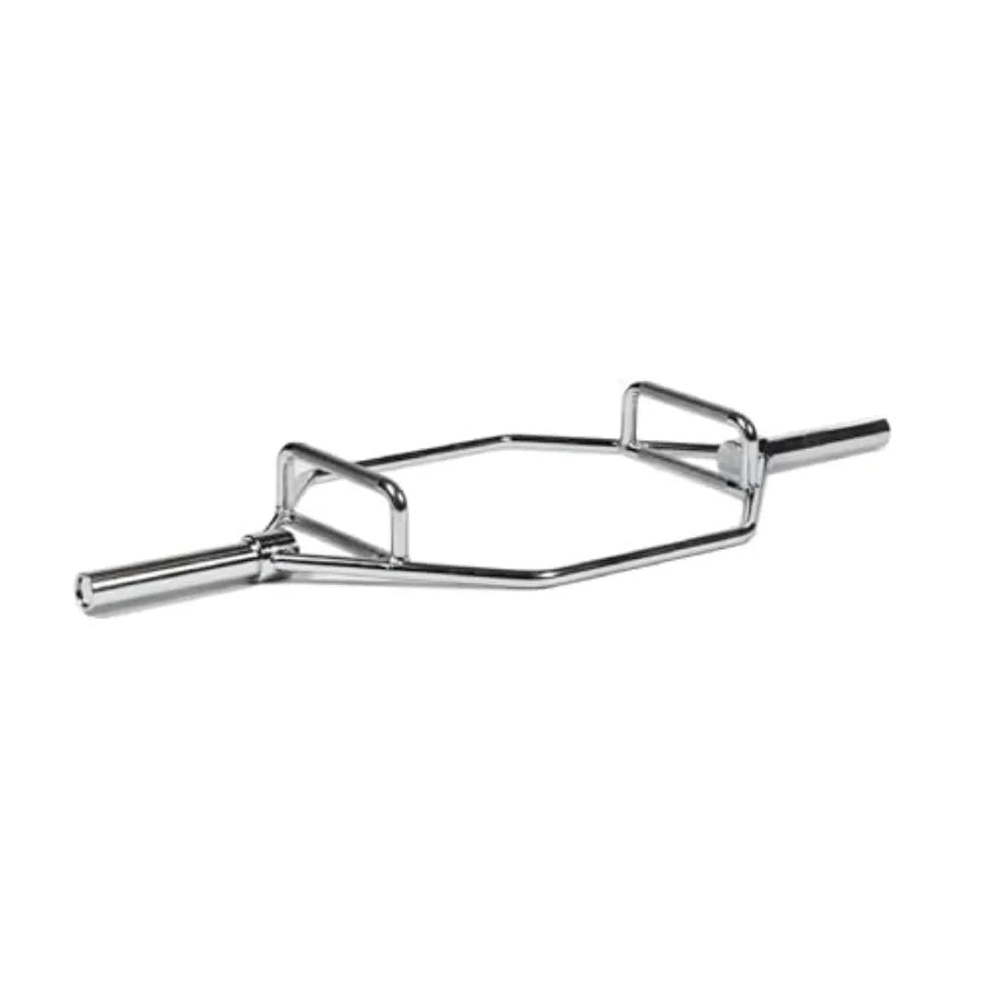 2in Hex Trap Bar Weightlifting Deadlift Squat Barbell Rated 500 LB Knurled Grips Bent Over Rows Squat Jumps