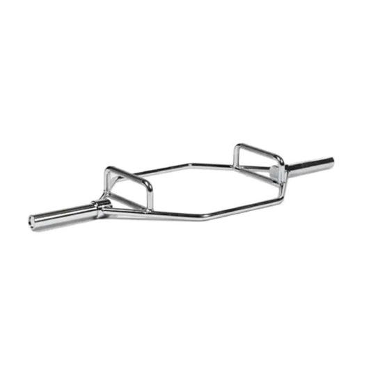 2in Hex Trap Bar Weightlifting Deadlift Squat Barbell Rated 500 LB Knurled Grips Bent Over Rows Squat Jumps