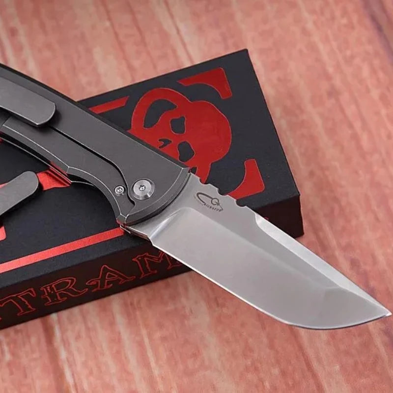 JUFULE Real Chaves Ultramar Redencion Street Folding Knife 229 Ceramic Bearing Survival EDC Tool Camp Hunt Outdoor Knives