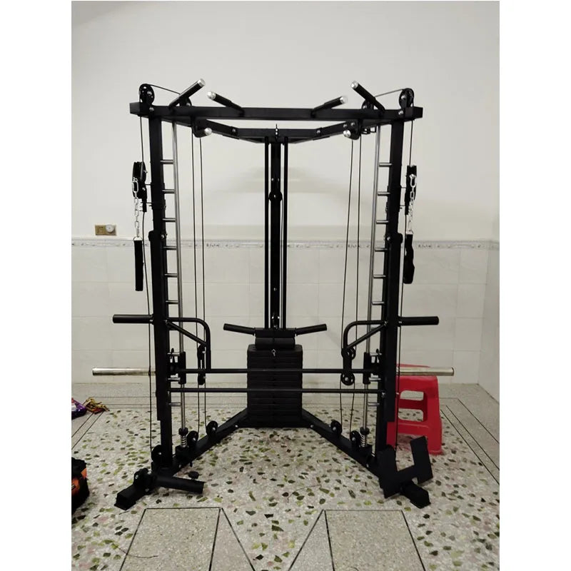 Flying bird Smith machine comprehensive strength training fitness squat bench press multifunctional equipment