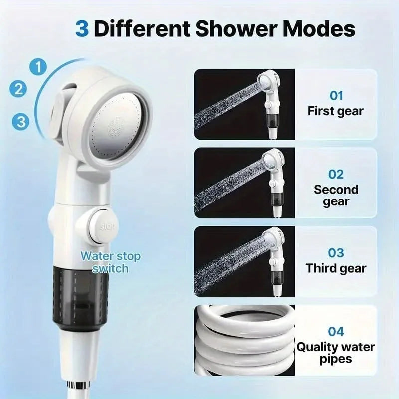 Rechargeable Portable Outdoor Shower Handheld Pump for Camping Hiking Travel Beach Pet Bath Car Washing Watering Cleaning