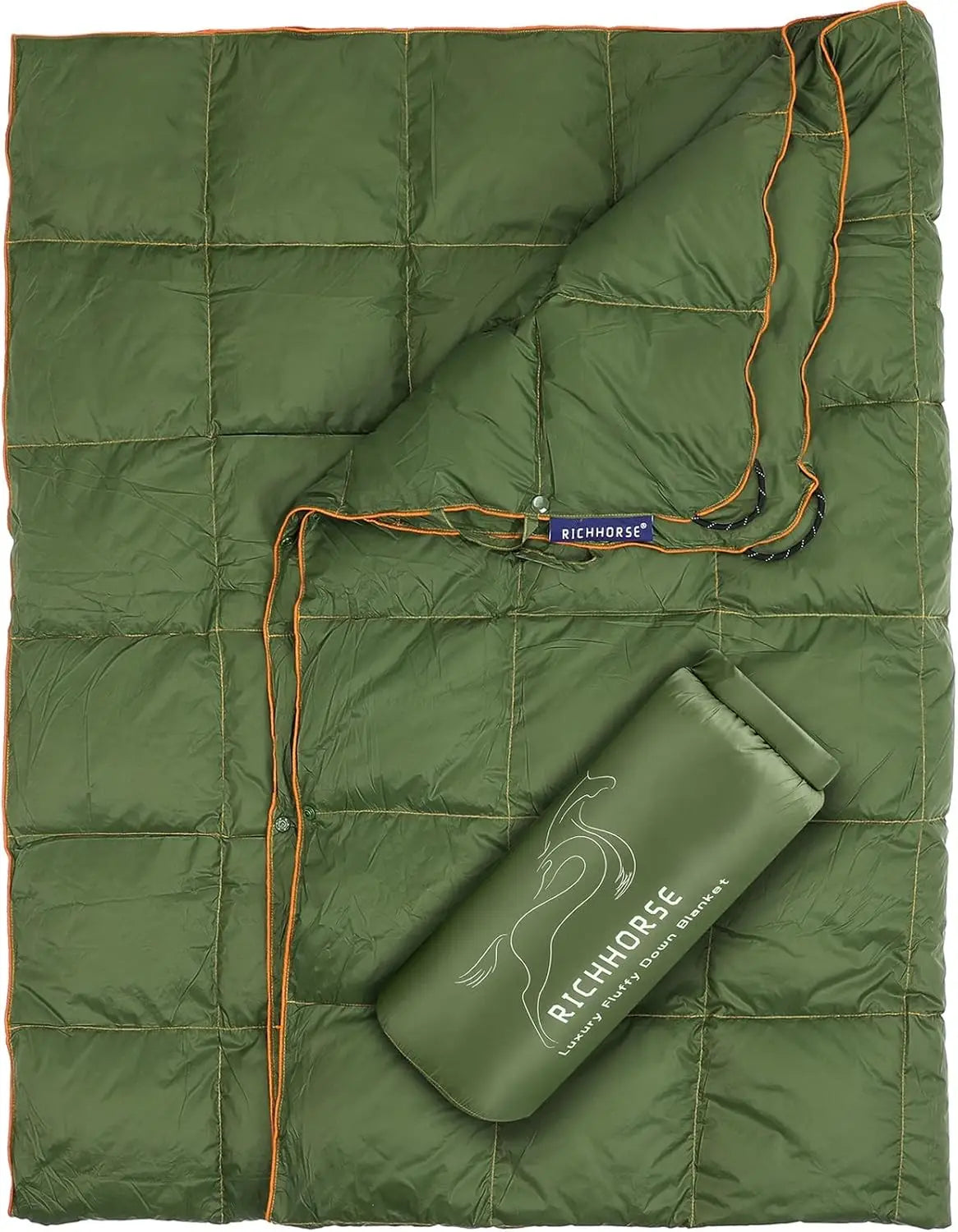 Lightweight down Blanket Camping Quilt Packable Puffy Wearable Water Resistant for Backpacking