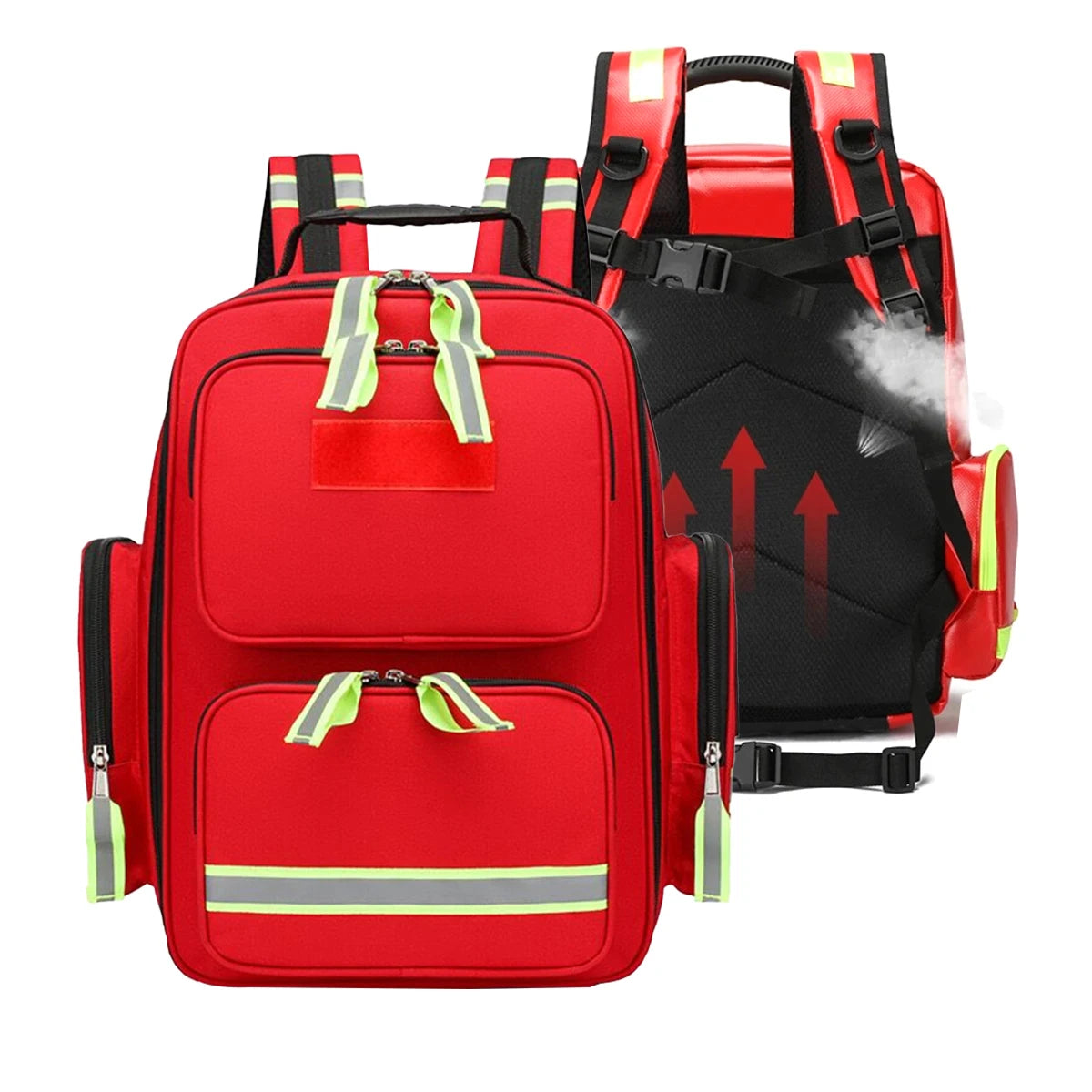 Outdoor backpacks medical bags emergency backpacks rescue camping survival bags  classified family first aid kits or waist bags