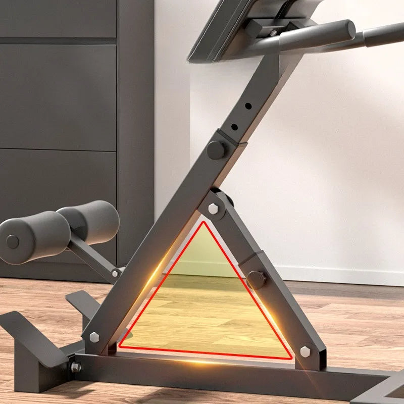 Indoor fitness equipment, goat straightener, waist strengthening device, fitness stool, home Roman chair