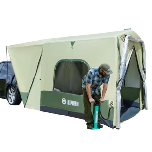 SUV Tent 2 Mins Fast Setup Inflatable SUV Tents for Camping Car Tent with Multi Room for 2/4/6 Person/Family PU 3000mm Waterpro