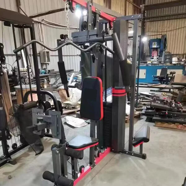 Multi Functional Gym Fitness Equipment Home Fitness Equipment Comprehensive Strength Training Body Building Multi Person Station
