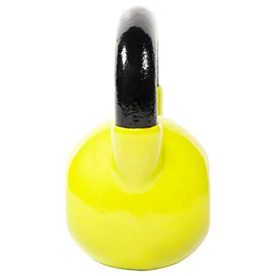 Fitvids Wide Grip 3Piece Kettlebell Exercise Fitness Weight Set Include 5 lbs 10 lbs 15 lbs and 20 lbs Set of 3 or Set of 4 for