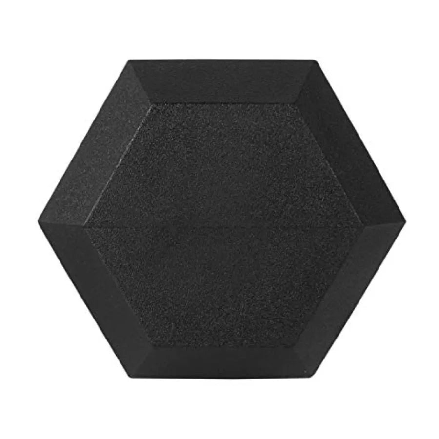 Coated Hex Dumbbell Set for Home Gym Use Black Durable Coating Adjustable Weight Range
