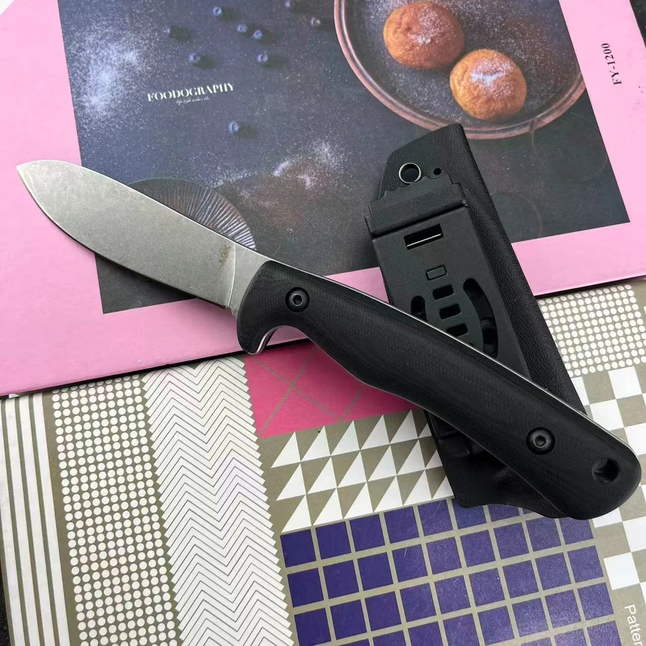 Multifunctional Jungle Rock Climbing Utility Knife Outdoor Adventure survival straight knife EDC tools Daily Cutter camping tool