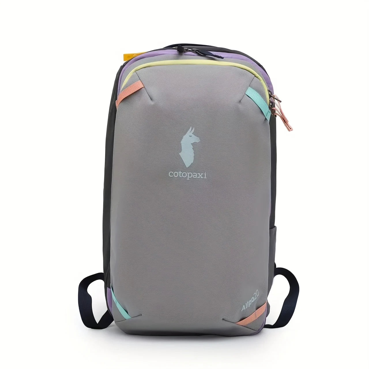 20L Durable Double Shoulder Backpack in Vibrant Dopaamine Colors Camel Design Ideal for Daily Use And Travel