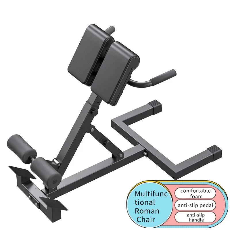 Indoor fitness equipment, goat straightener, waist strengthening device, fitness stool, home Roman chair