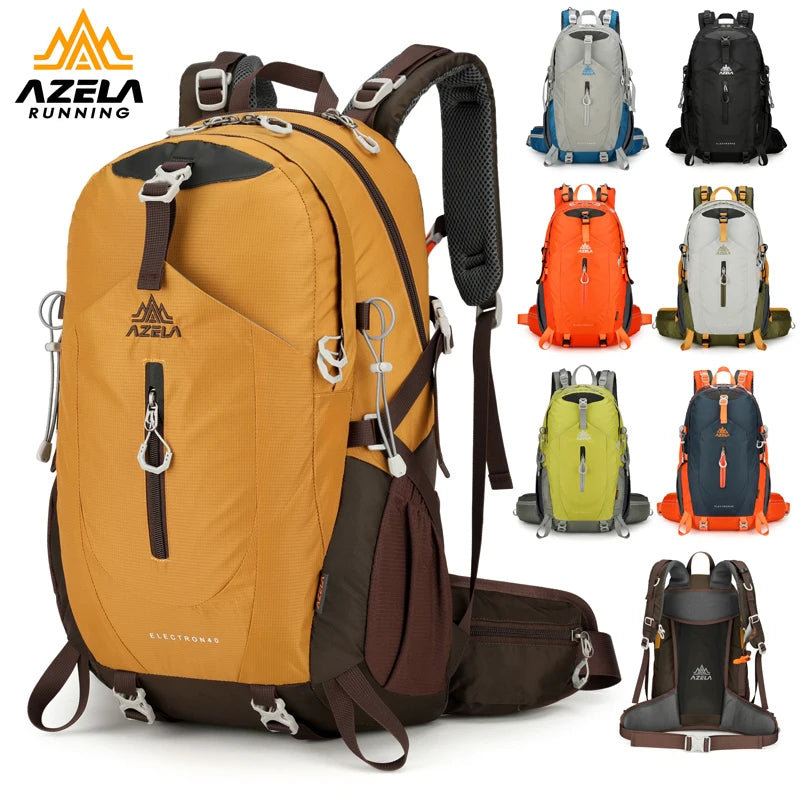 Large Waterproof Backpack 40L Bag Camping Hiking Walking Outdoor Travel Rucksack Durable Nylon