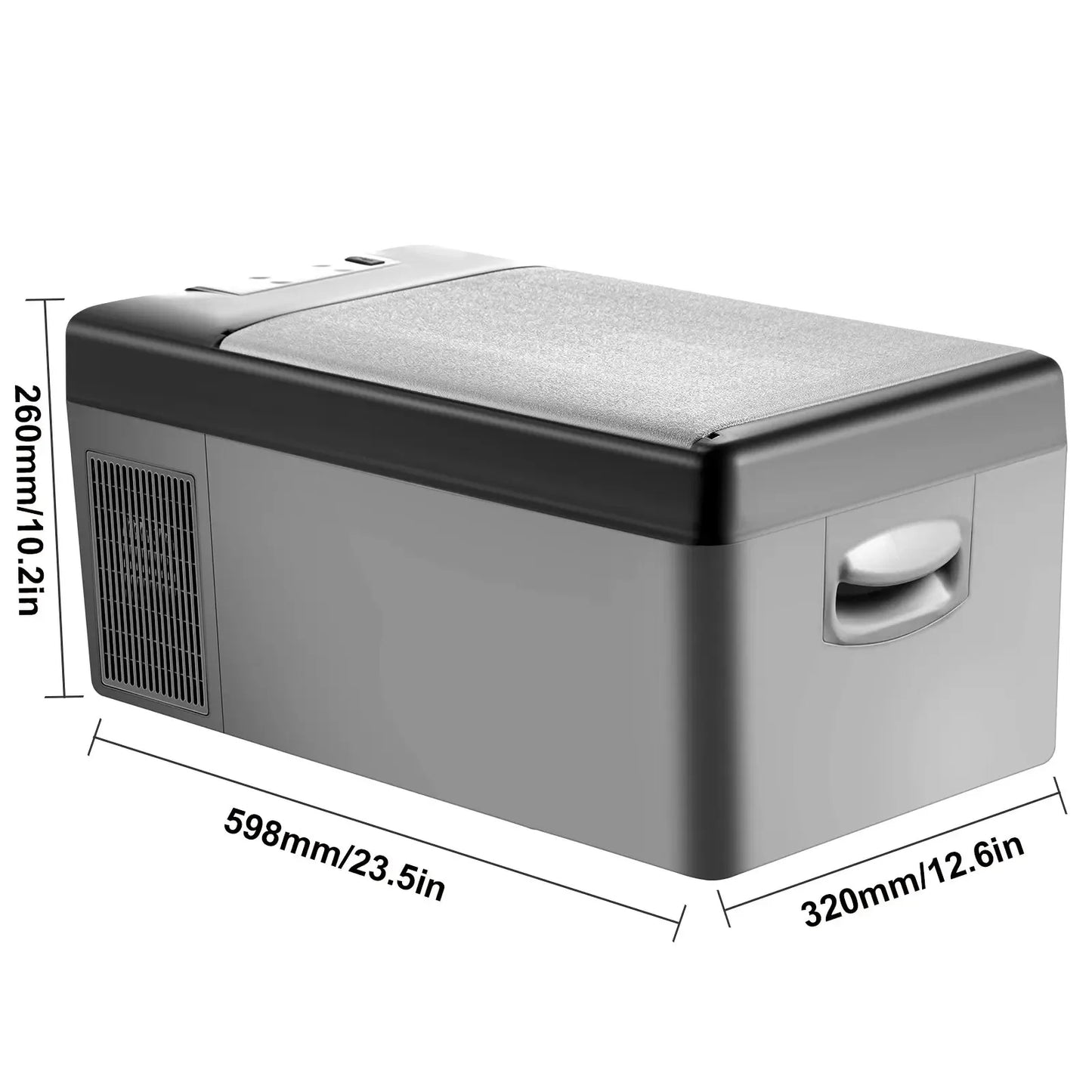 Sihao Portable Compressor Fridge Freezer 15L to 55L Mini Cooler for Outdoor Camping BBQ Picnic Vehicle RV Car Home Travel Use