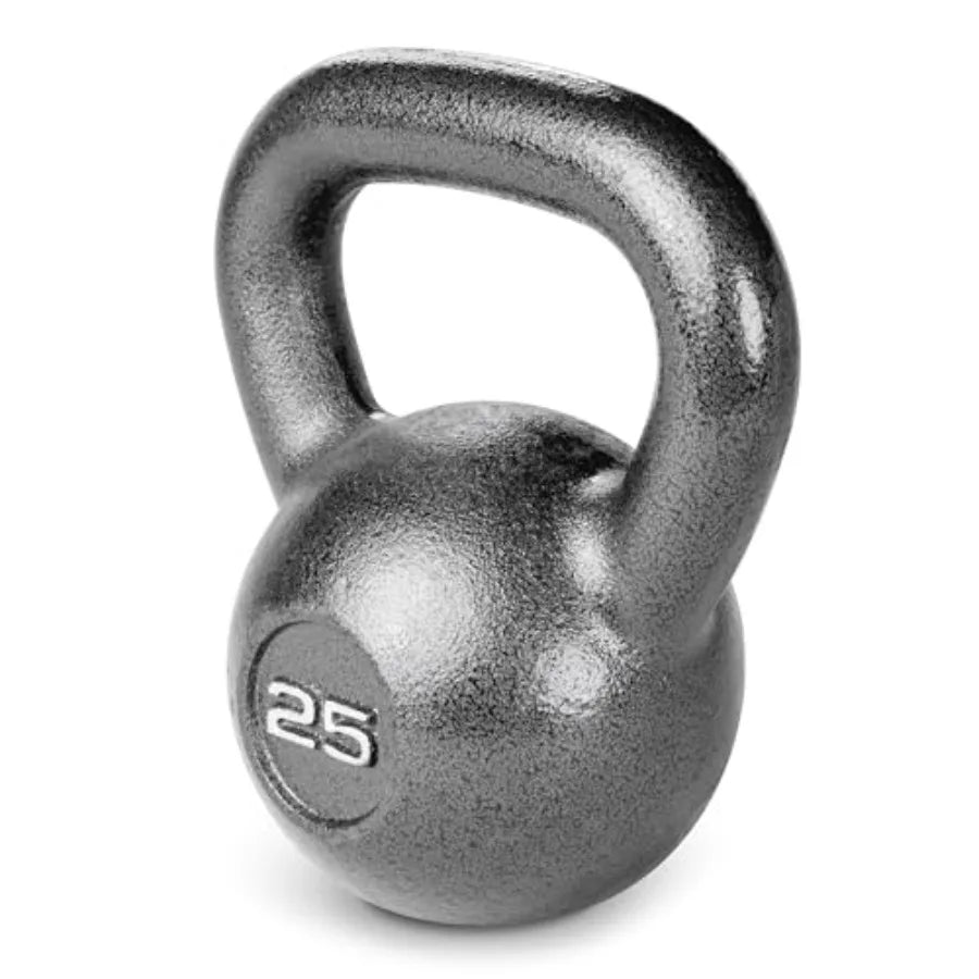 Marcy Hammertone Kettle Bells 10 to 55 lbs HKB Workout Weights Steel Black Durable Design for Strength Training Home Gym