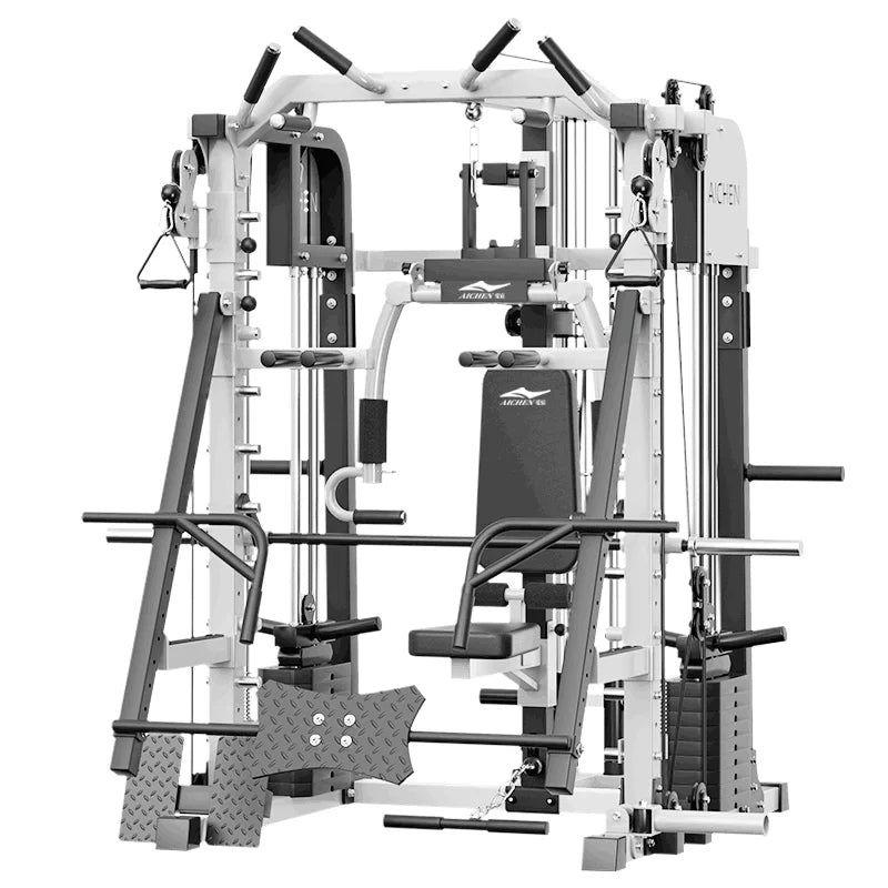 Indoor Gantry Fitness Home Equipment Smith Comprehensive Trainer Little Bird Chest Pushing Multifunctional All-in-One Machine