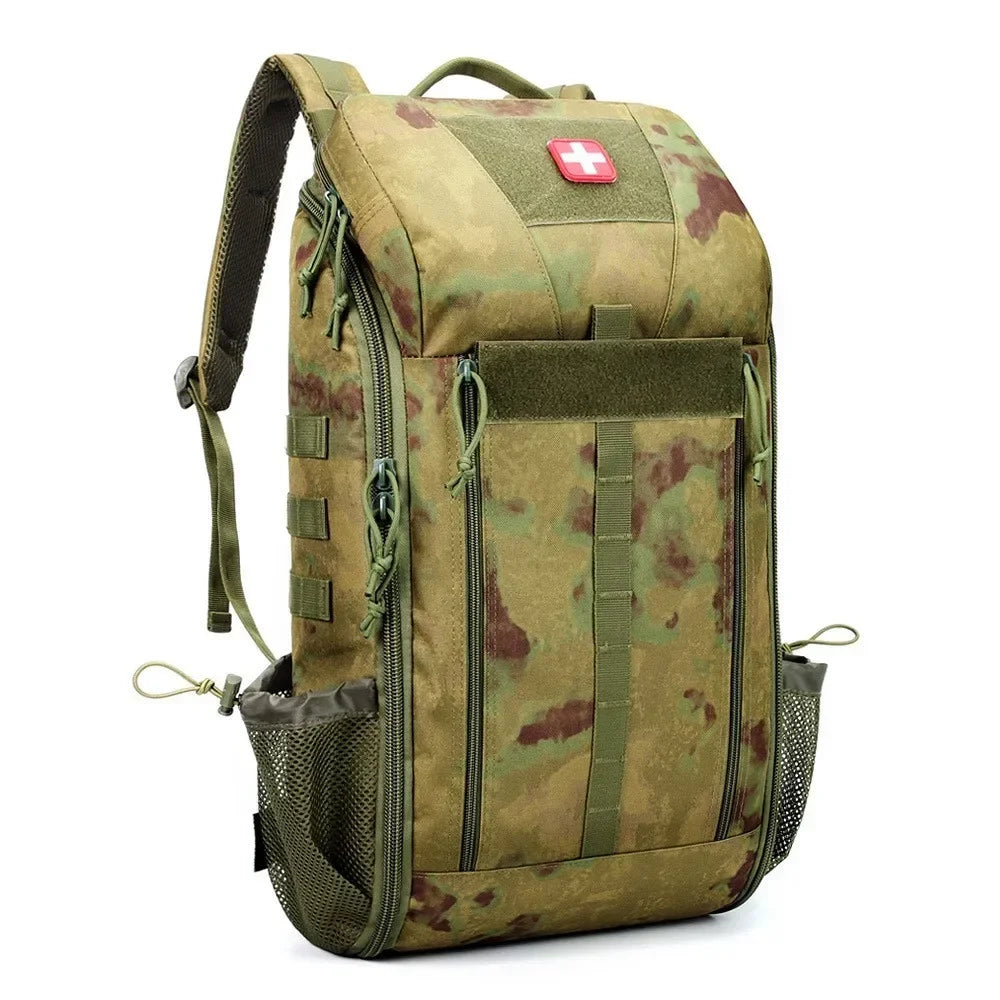 Tactical Medical First Aid Kits Large Capacity Camping Mountaineering Backpack Outdoor Emergency Bag Multi-function Storage Bag
