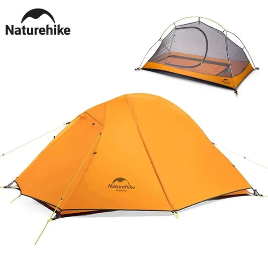 Naturehike Cycling Tent 20D Single Person Ultralight Outdoor Camping Climbing Backpack Sun Shelter Portable Waterproof Tents