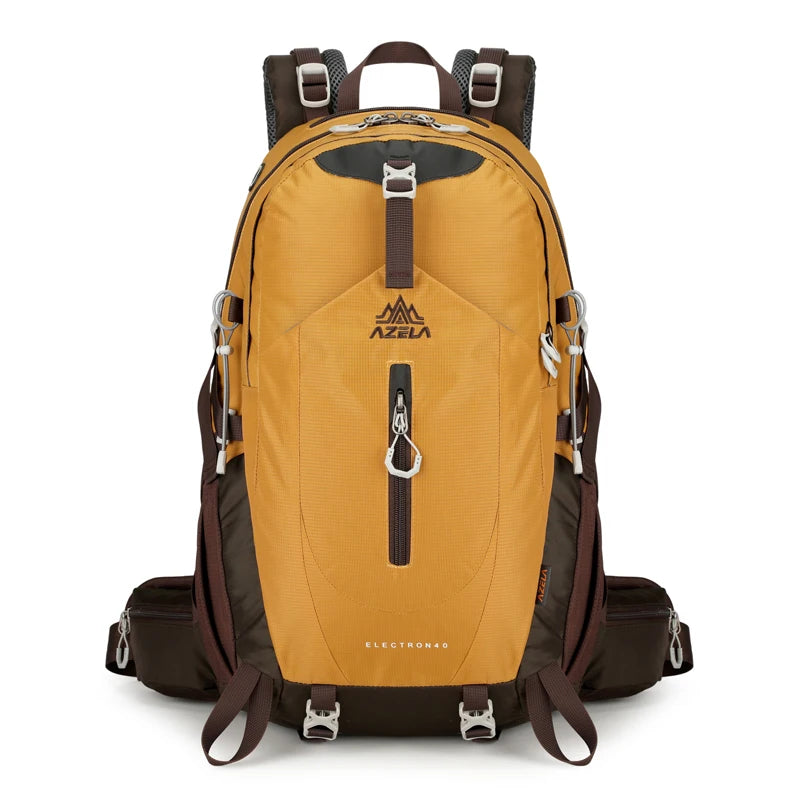 Large Waterproof Backpack 40L Bag Camping Hiking Walking Outdoor Travel Rucksack Durable Nylon
