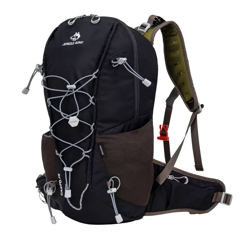 JUNGLEKING CY202401 2025 Unisex Multipurpose Hiking Backpack Daypack Travel Bag for Trekking Climbing Mountaineering Camping 25L