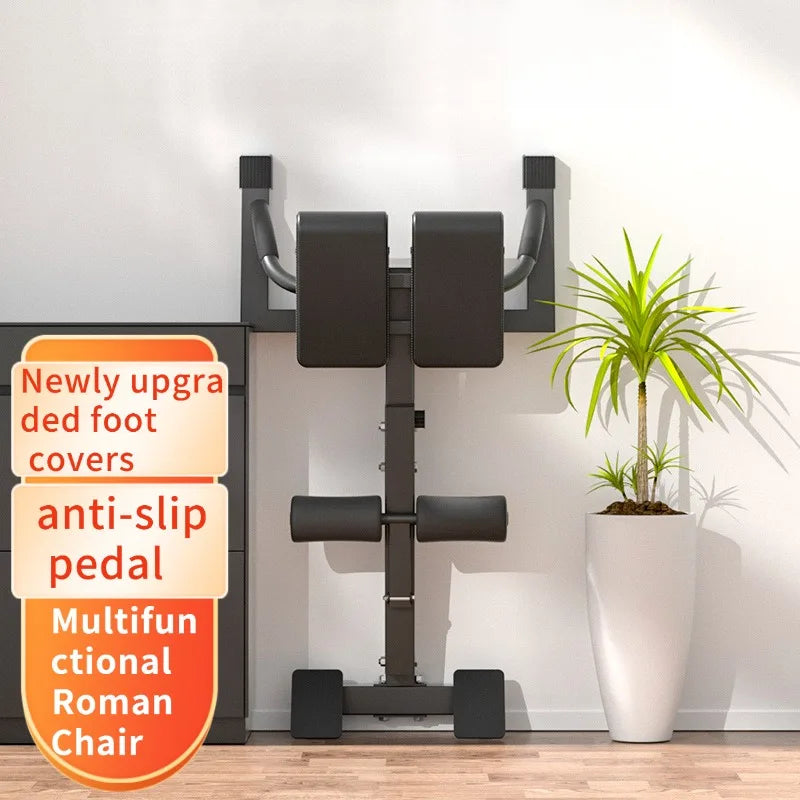 Indoor fitness equipment, goat straightener, waist strengthening device, fitness stool, home Roman chair