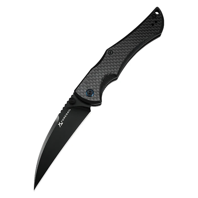 14C28N Steel Sharp Folding Knife Outdoor Camping Hunting Cutting Survival Hiking Fish Kitchen Portable Pocket Clip EDC ToolKnife