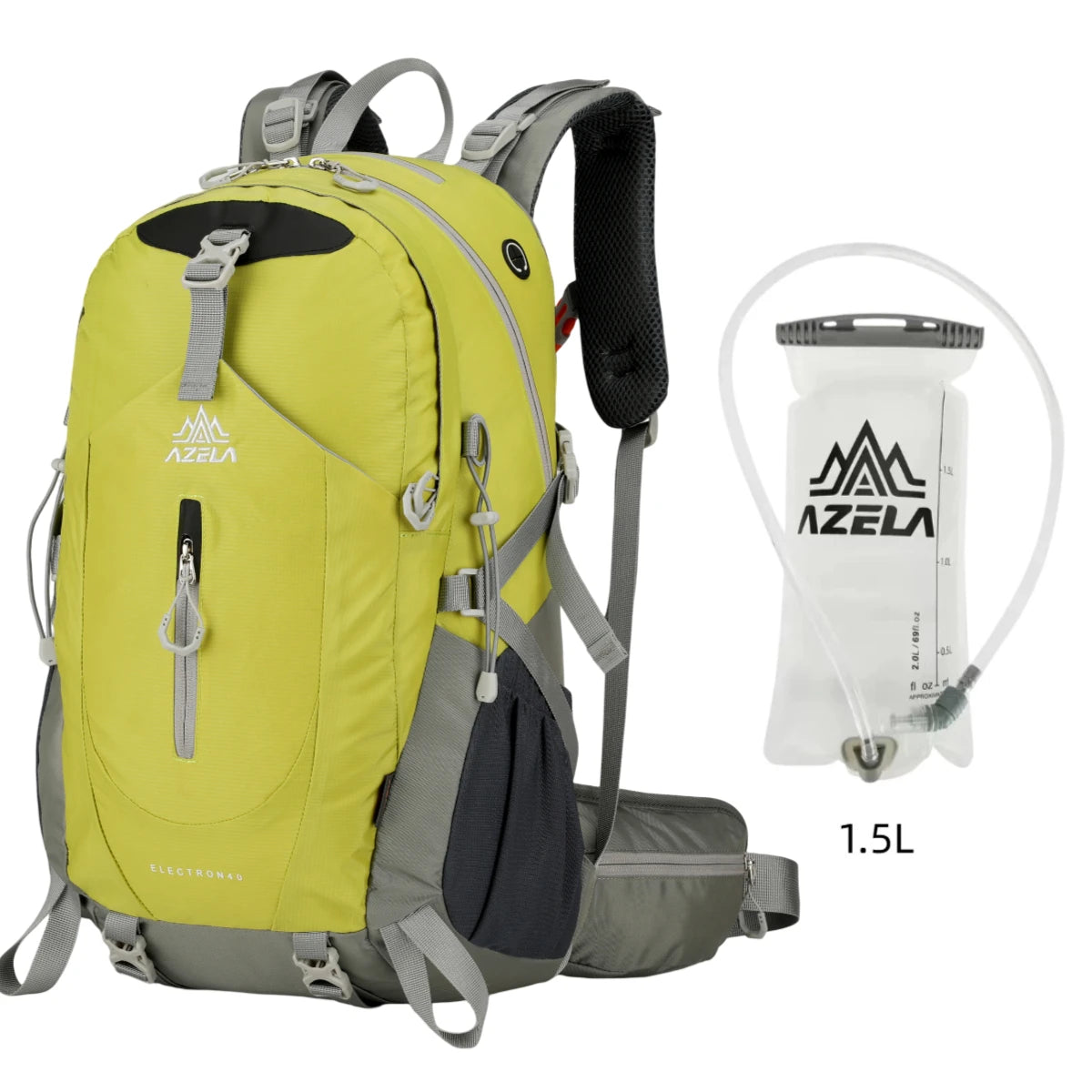 Large Waterproof Backpack 40L Bag Camping Hiking Walking Outdoor Travel Rucksack Durable Nylon