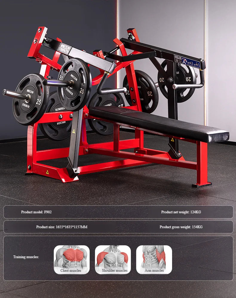 Hummer Fitness Equipment, Movable Supine, Chest Pushing, Shoulder Lifting, Rowing, Back Pulling, Hip Lifting,Leg Kicking Machine