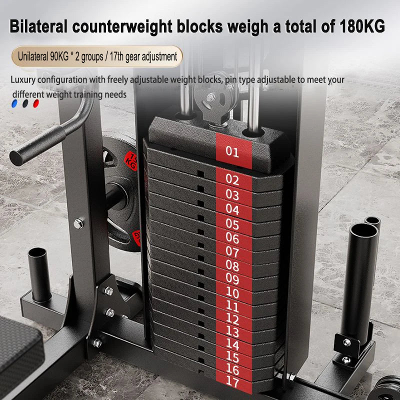 Fitness Home Multifunctional Gantry Frame LuxurySet Smith Machine Integrated Bench Stand Fitness Equipment Comprehensive Trainer