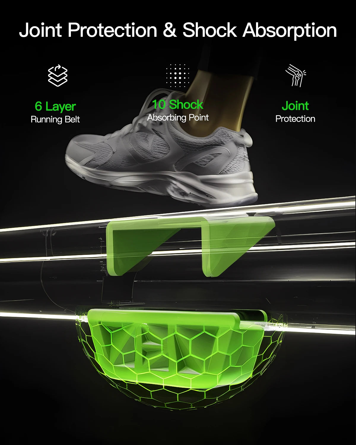 AKLUER Walking Pad with Incline, Under Desk Treadmill for Home, with Remote Control  LED Display, 2.5HP 4 in 1 Incline Treadmill