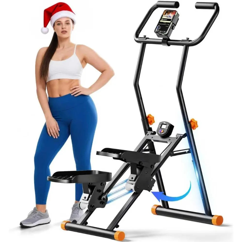 FitNexus Stair Stepper for Home Gym, 350lbs Vertical Climber Machine with LCD Display, Non-Slip Pedals & 350lb Capacity