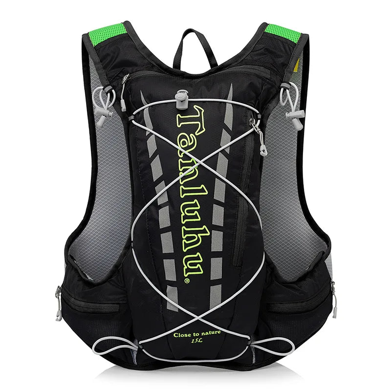 679 Breathable Outdoor Sports Hydration Backpack Pack Vest Bag For Marathon Running Cycling Hiking
