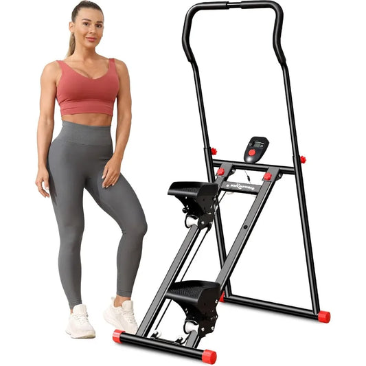 BODYRHYTHM New Stair Stepper for Home Gym Exercise Vertical Climber Machine for Full Body Workout Foldable Cardio Exercise Mach