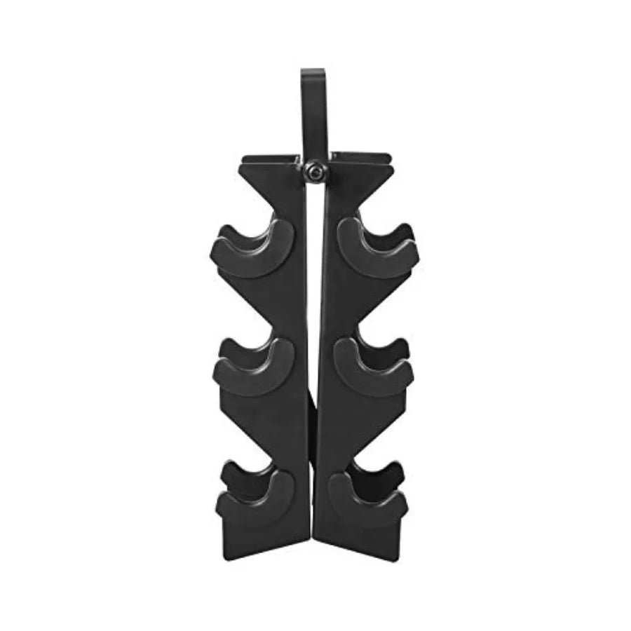 Coated Hex Dumbbell Set for Home Gym Use Black Durable Coating Adjustable Weight Range