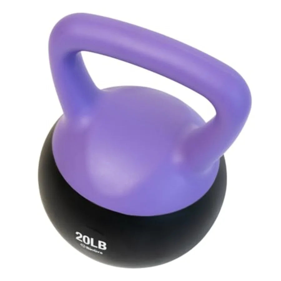 Soft Kettlebells - Sea and Iron Sand Filled Weights for Women and Men - Color Coded Kettle Bell Sets