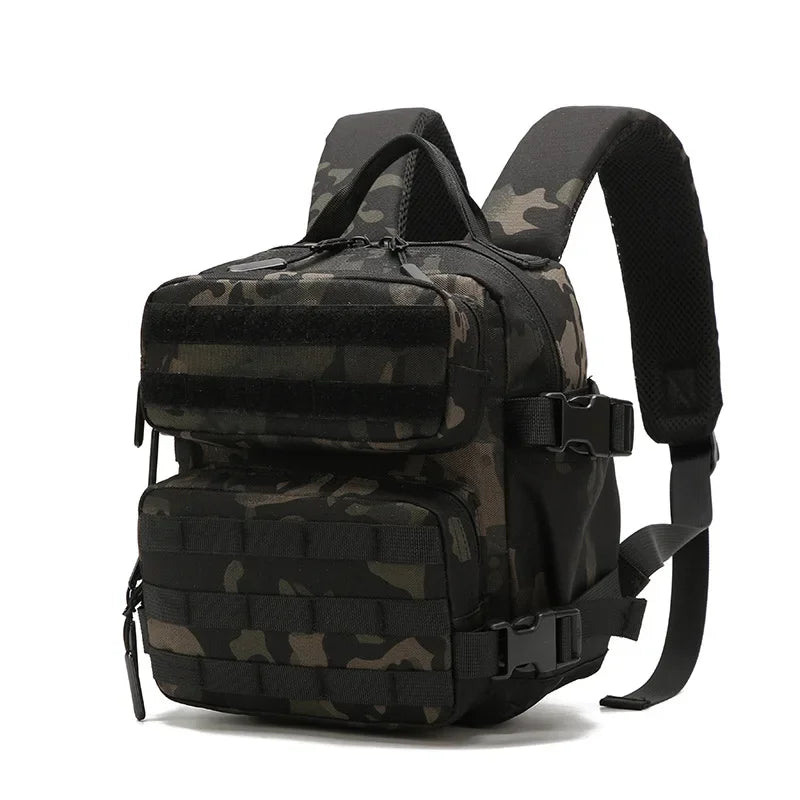 9L Sport Backpack MOLLE 3 Day Bug Out Bag Mini Outdoor Pack for Women Men EDC Camping Hiking Rucksack
