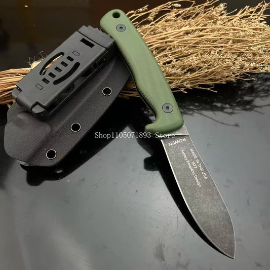 Multifunctional Jungle Rock Climbing Utility Knife Outdoor Adventure survival straight knife EDC tools Daily Cutter camping tool