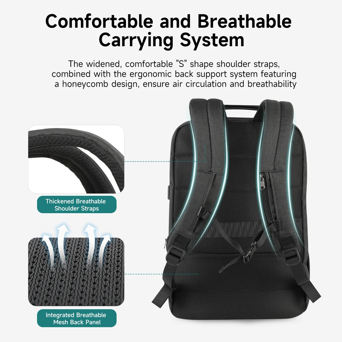 Tigernu Travel Backpacks For Men 15.6 17 19'' Laptop Backpack Male Business Backpack Bags For School Backpack Mochila Knapsack